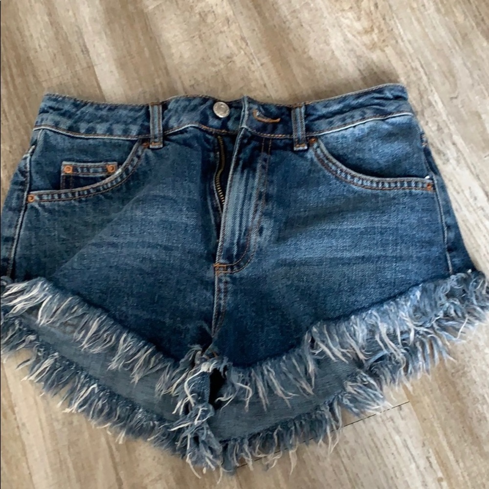Jean cut off shorts